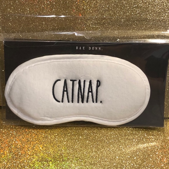 🚩SOLD🚩 Rae Dunn Catnap eye / sleep mask - Picture 3 of 3
